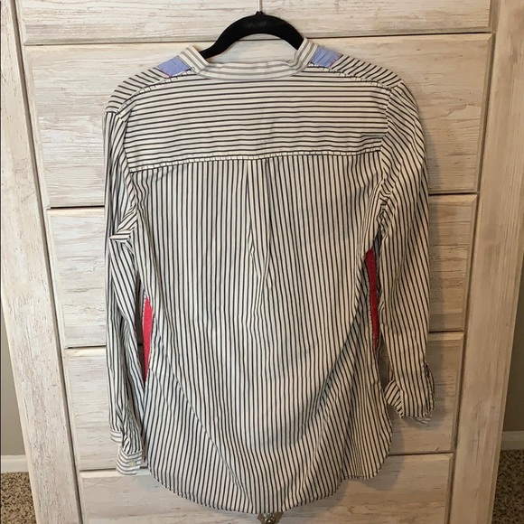 Gap Half Button Up Blouse - Picture 3 of 3